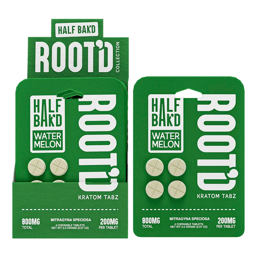 Watermelon ROOT'D Kratom Tablets | 4 CT