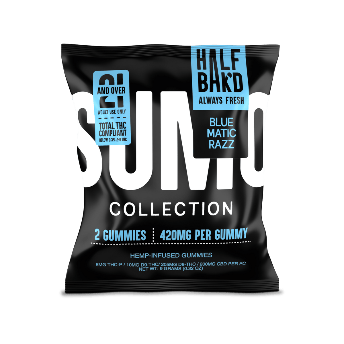 Bluematic Razz | SUMO Gummies